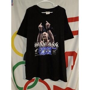 Vintage Stone Cold Steve Austin T Shirt Large WWE WWF Wrestling 1998 Whoop